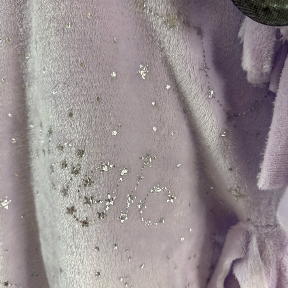Nicole Miller Kids Wearable Unicorn Blanket Wrap Hooded Pockets Tail Lavender - Picture 7 of 8